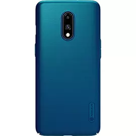 Пластиковая накладка для OnePlus 7 Nillkin синяя