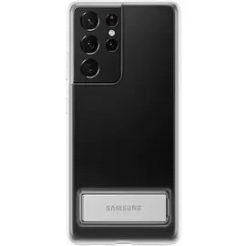 Пластиковая накладка для Samsung Galaxy S21 Ultra Clear Standing Cover прозрачная