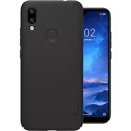 Пластиковая накладка для Xiaomi Redmi 7 Nillkin черная