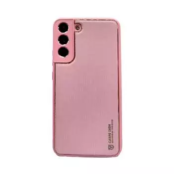 Пластиковая накладка Dux Ducis Yolo elegant для Samsung Galaxy S22 Plus розовая