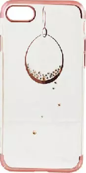 Пластиковая накладка с стразами для iPhone 7/8 Usams Zander Series circularity