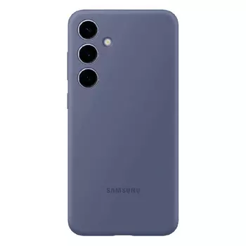 Пластиковая накладка Silicone Case для Samsung Galaxy S24 фиолетовый SZ