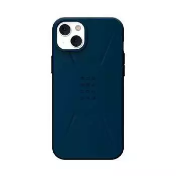 Противоударная пластиковая накладка UAG Civilian MagSafe для iPhone 14 Plus синяя