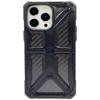 Противоударная пластиковая накладка UAG MONARCH для iPhone 14 Pro Max карбон черный