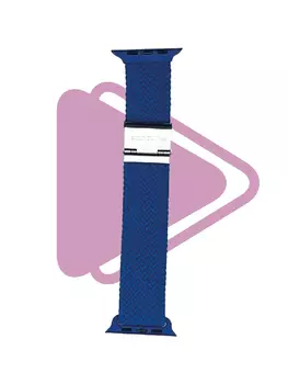 Ремешок DUX DUCIS для AppleWatch 42/44/45 mm синий тканевый