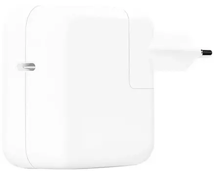 Сетевое зарядное устройство Apple 30W Type-C (MY1W2ZM/A) белое EAC