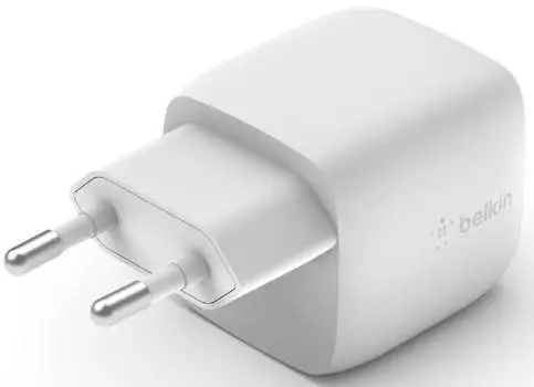 Сетевое зарядное устройство BelkinBOOST CHARGE Dual USB-C PD GaN 68 Вт