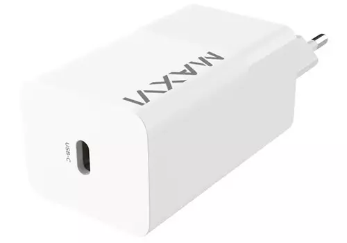 Сетевое зарядное устройство Maxvi A481GN USB-C белый