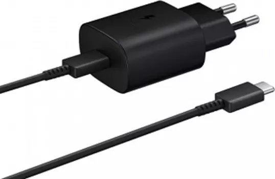Сетевое зарядное устройство Samsung (TA800XBEGRU) USB Type-C/PD черный