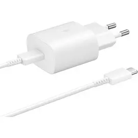 Сетевое зарядное устройство Samsung (TA800XWEGRU) USB Type-C/PD белый