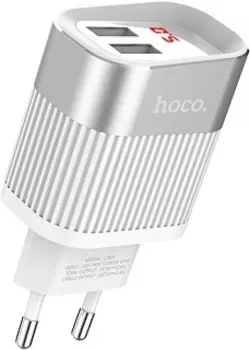 Сетевой блок Hoco C40А 2USB 2.4A белый