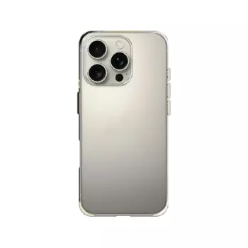 Силиконовая накладка для Apple iPhone 16 Pro прозрачная