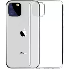 Силиконовая накладка для iPhone 11 Pro Max прозрачная