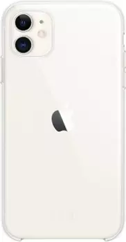 Силиконовая накладка для iPhone 11 прозрачная