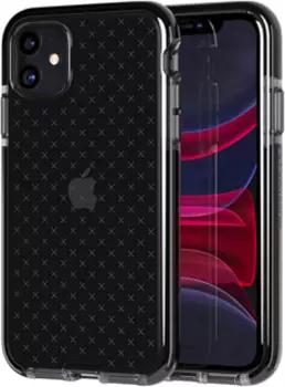 Силиконовая накладка для iPhone 11 Tech21 Evo Check черный