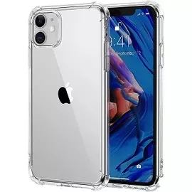 Силиконовая накладка King Kong для iPhone 12 mini прозрачная
