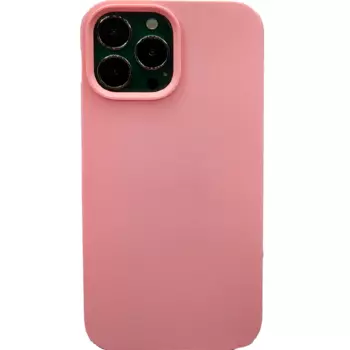 Силиконовая накладка для iPhone 13 Pro Max (SC) розовая Partner