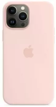 Силиконовая накладка для iPhone 13 Pro Max (SC) нюд