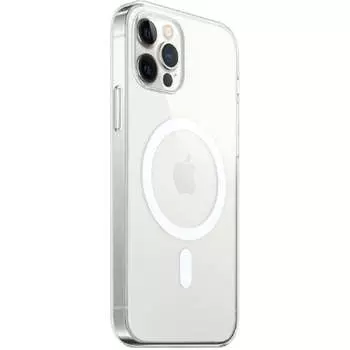 Силиконовая накладка для iPhone 13 Pro прозрачный с картхолдер