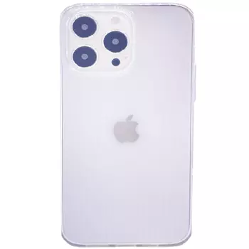 Силиконовая накладка для iPhone 14 Pro Max прозрачная