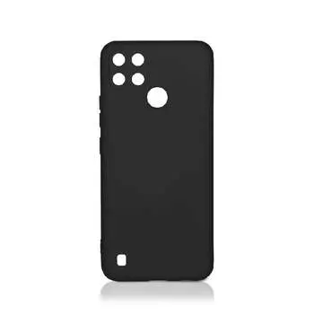 Силиконовая накладка для Realme C12/С25 черная