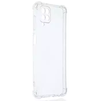 Силиконовая накладка для Samsung Galaxy A12 Soft Clear Cover прозрачная