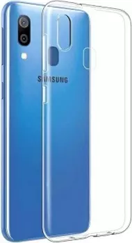 Силиконовая накладка для Samsung Galaxy A20/A30 (2019) TFN прозрачная