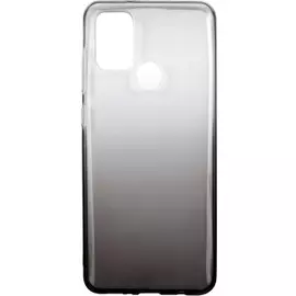 Силиконовая накладка для Samsung Galaxy A21s RedLine чёрная