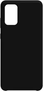 Силиконовая накладка для Samsung Galaxy A51 чёрная