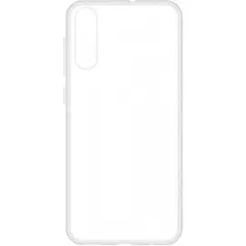 Силиконовая накладка для Samsung Galaxy A01 RedLine прозрачная