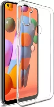 Силиконовая накладка для Samsung Galaxy M11 прозрачная