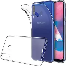 Силиконовая накладка для Samsung Galaxy M30 прозрачная