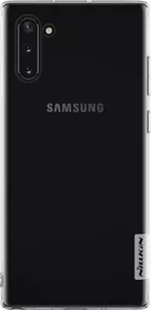 Силиконовая накладка для Samsung Galaxy Note10 Nillkin прозрачная