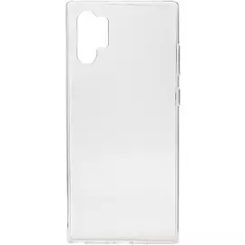 Силиконовая накладка для Samsung Galaxy Note10 Plus MONARCH прозрачная
