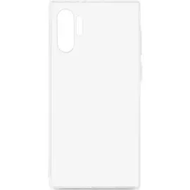 Силиконовая накладка для Samsung Galaxy Note10 Plus прозрачная
