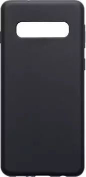 Силиконовая накладка для Samsung Galaxy S10 Cabal черная
