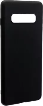 Силиконовая накладка для Samsung Galaxy S10 Plus черная