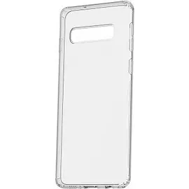 Силиконовая накладка для Samsung Galaxy S10 прозрачная