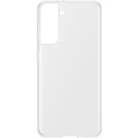 Силиконовая накладка для Samsung Galaxy S21 прозрачная