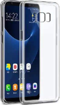 Силиконовая накладка для Samsung Galaxy S8 прозрачная