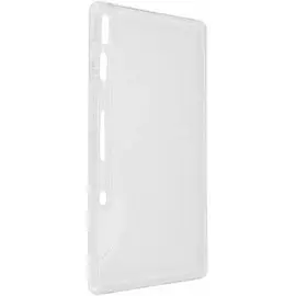 Силиконовая накладка для Samsung Galaxy Tab S7+ Soft Cover Clear прозрачная