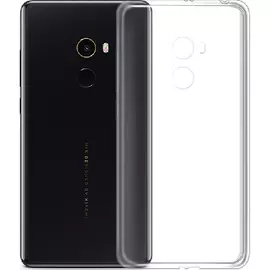 Силиконовая накладка для Xiaomi Mix 2 прозрачная