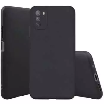 Силиконовая накладка для Xiaomi POCO M3/Redmi 9T черная