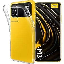 Силиконовая накладка для Xiaomi POCO M3/Redmi 9T прозрачная
