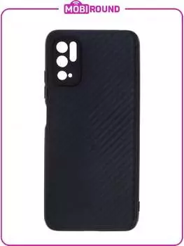 Силиконовая накладка для Xiaomi POCO M4 Pro (5G) (SC) черная
