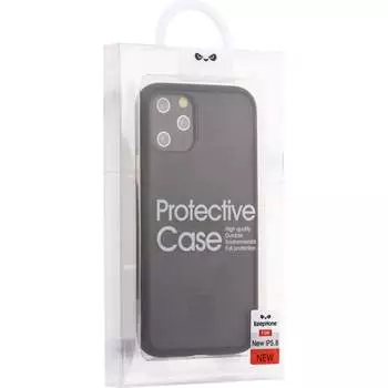 Силиконовая накладка Keephone для iPhone 13 Pro черный кант