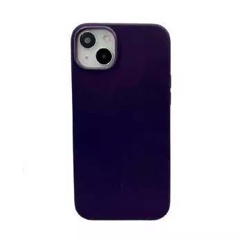 Силиконовая накладка KZDOO MAG ICOAT для iPhone 14 фиолетовая