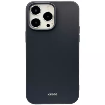 Силиконовая накладка KZDOO QSeries для iPhone 14 Pro Max черная