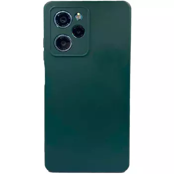Силиконовая накладка Monarch для Poco X5 Pro зелёная
