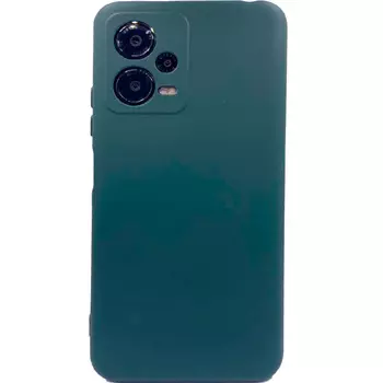 Силиконовая накладка Monarch для Poco X5 зелёная